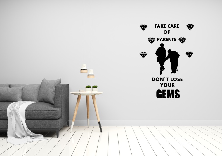 Take Care of Parents - Muslims Wall Decal